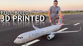 Giant RC Airliner BUILD | FLIGHT | CRASH all in 1 video