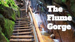 The Flume Gorge Full Hike | Franconia Notch New Hampshire | White Mountains trip part 5