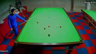 Khizar Aziz clearance of 118 against Sameer Zakir at Gulf Snooker Club, Karachi.