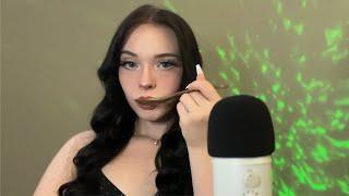 ASMR | Wooden Spoon Scooping & Mouth Sounds