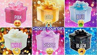 Choose YOUR Gift 6 Surprising Gift Box Challenge