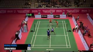 SF - 2014 Macau Open - Edi Subaktiar/Gloria E.Widjaya vs Huang Kaixiang/Huang Dongping F8-8