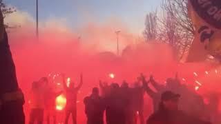 Corteo Curva Nord Milano 1969 (Inter Milan)