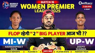 MI W vs UP W DREAM TEAM WPL Match | Grand league Prediction| UP VS MI Today of Match Prediction