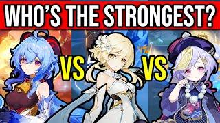 DPS Showdown! Ganyu vs Traveler vs Qiqi! The Results May Surprise You - Genshin Impact