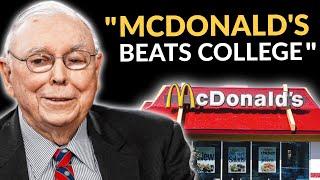 Charlie Munger: McDonald's Is A Better Educator Than Universities