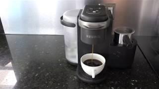 Keurig K Cafe Coffee & Latte Maker Unboxing and Brewing