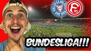 HOLSTEIN KIEL AUFSTIEG STADIONVLOG |  PLATZSTURM, FANMARSCH & MEHR  Kiel - Düsseldorf