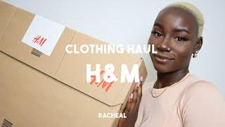 H&M HAUL NEW SEASON & SALE + TRY ON | RACHEAL AS