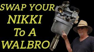 Briggs and Stratton Nikki Carburetor Fix Leaking Common Issues and Swap to a Walbro Easy Diy