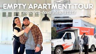 WE MOVED TO A NEW STATE | empty townhome tour + moving vlog