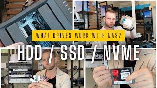 What hard drives or SSD do I need for my NAS?