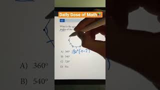 Sum of Interior Angles of Any Polygon | SAT and ACT Prep | Math