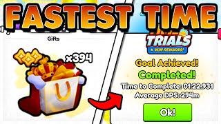 How To Get FASTEST TIME TRIAL in Pet Simulator 99!