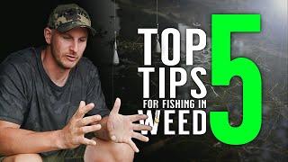 TOP 5 TIPS FOR FISHING IN WEED! Carp Fishing PRO Rob Burgess Shows You How Its Done! Mainline Baits!