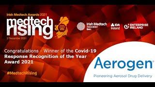 Aerogen Irish Medtech Award winners 2021