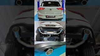 Upgraded your Mk8 VW Golf GTI with an LTA-approved Remus exhaust for a deeper sound!