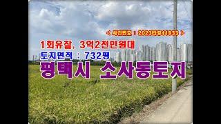 경기도 평택시 소사동 532 10 토지경매