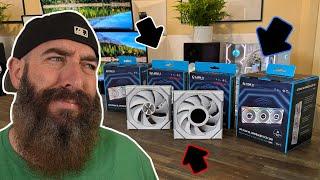 Lian Li made WIRELESS PC FANS and they're INSANE! Full Details, Setup, and Install!