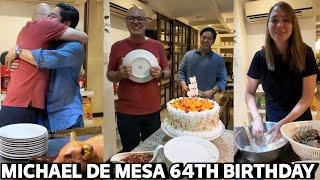 Mag-Asawa nasi Coco Martin & Julia Montes Ipinagluto at Naghanda sa 64th Birthday ni Michael De Mesa