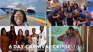 VLOG| Carnival 6-Day Eastern Caribbean Cruise, Carnival Vista, Half Moon Cay, Grand Turk, Amber Cove