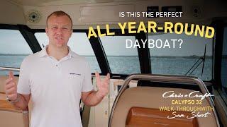 Finally... Something Beautiful AND Practical - Chris Craft Calypso 32 Full Walkthrough