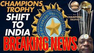 BREAKING NEWS | Champions Trophy 2025 Shift to India | Pakistan Media Par Matham