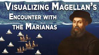 Visualizing Magellan's Encounter with the Marianas in 3 minutes