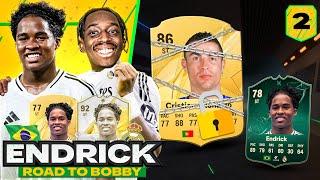 FIRST EVO AND UNLOCKING A NEW PLAYER?! ENDRICK'S ROAD TO BOBBY #2