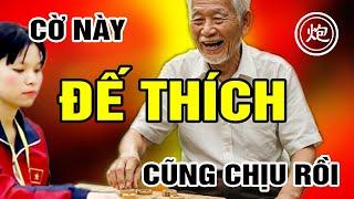 Lão Thần VỒ 2 XE NGÔ LAN HƯƠNG, Cười Vang "ĐẾ THÍCH CŨNG CHỊU RỒI CHÁU Ạ" - Cờ Tướng CTV