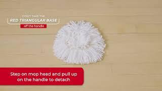 How to replace your O-Cedar EasyWring spin mop refill