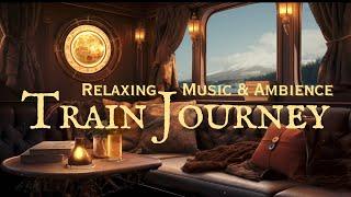 (NO MID-ROLL ADS) Train Ambience & Relaxing Piano Playlist | Perfect for Sleep, Relaxation, Reading