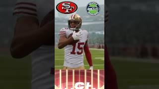 49 ERS TOUCHDOWN#49ers #seahawks #nfl #touchdown #madden24 #shorts