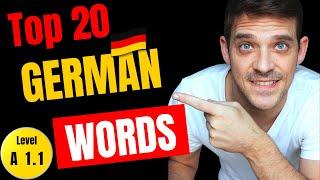 Top 20 German Words You Need To Know | Important Basic German Words