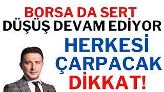 Borsa Herkesi Çarpacak! Borsada Sert Düşüş İşte Bu Yüzden, Borsa, Dolar.