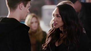 Barry jealous over Iris' comments on Oliver parallel 1x08-3x08 scenes (Westallen)