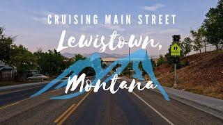 Cruising Main Street,  Lewistown Montana