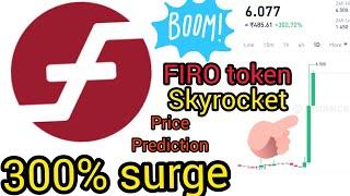 FIRO token skyrocket on Binance - Firo price prediction - Best Crypto 100x - Firo 300% surge today