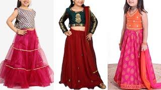 Kids Lehenga Designs 2021 | Designer Lehenga Choli Designs | Kids Crop Top Lehenga Dress