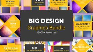 Big Design Graphics Bundle (15000+ Resources)