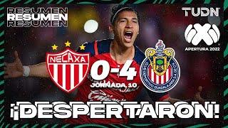 Resumen y goles | Necaxa 0-4 Chivas | Liga Mx Apertura 22 -J10 | TUDN