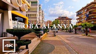 Oba, Alanya  Walking tour 2023 | 4K HDR 60fps