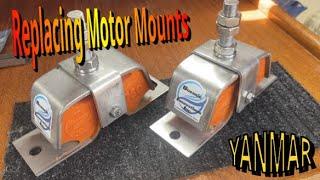 How to Replace Yanmar Motor Engine Mounts and Realign Shaft