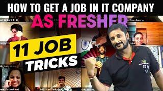 🪂11 Job Tricks - How to get a Job in IT Company as Fresher - IT Employee's Opinion#jobsearch #tamil