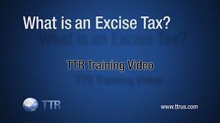 What Is An Excise Tax?