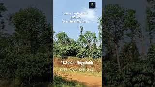 1.50 Beautiful Coffee Estate On Main Road For Sale | Coorg | Karnataka Tourist place resort land