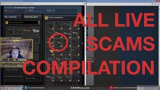 2023 - All CS:GO Gambling Scams LIVE Twitch COMPILATION