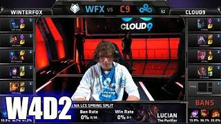 Winterfox vs Cloud 9 | S5 NA LCS Spring 2015 Week 4 Day 2 | WFX vs C9 W4D2G1 VOD 60FPS