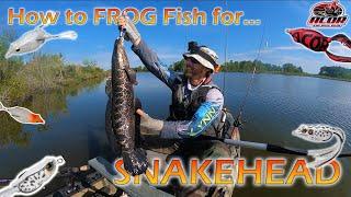 8 Froggin' Tips: Snakehead Edition - How to Frog and Mouse Fish Northern Snakehead