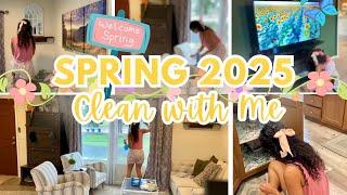 NEW 2025 SPRING  CLEAN WIT ME| SMALL HOME CLEAN | + SPRING CLEANING